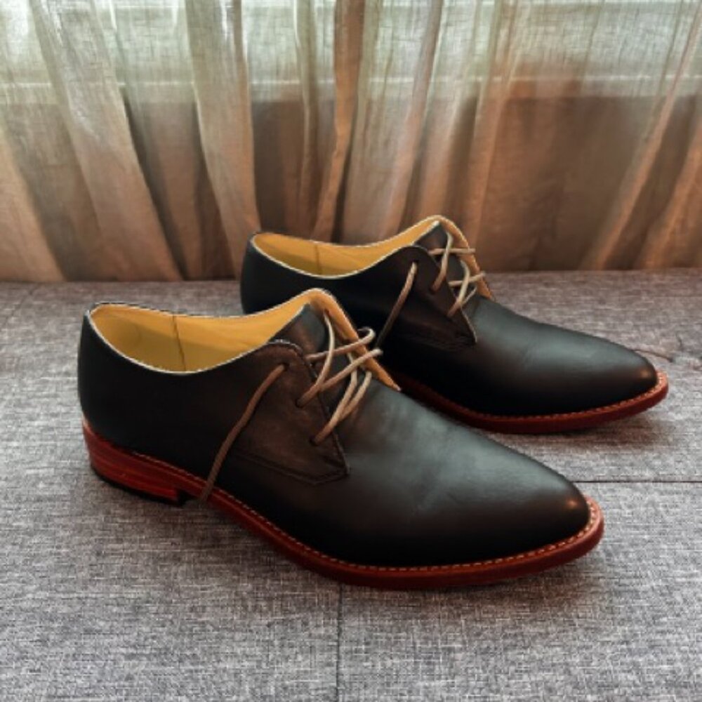 Nisolo Oxford James Shoes in Black - Picture 4 of 5